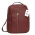 Rucsac laptop 15,6 inch din piele naturala DiAmanti Viggiano Rosso Scuro